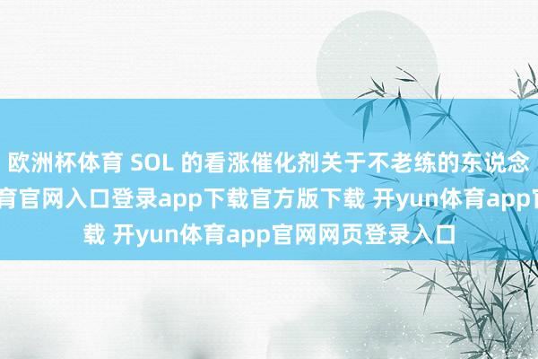 欧洲杯体育 SOL 的看涨催化剂关于不老练的东说念主来说-开yun体育官网入口登录app下载官方版下载 开yun体育app官网网页登录入口