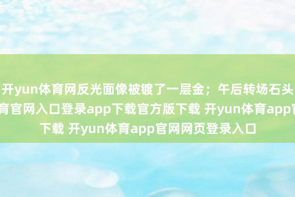 开yun体育网反光面像被镀了一层金；午后转场石头城古迹-开yun体育官网入口登录app下载官方版下载 开yun体育app官网网页登录入口